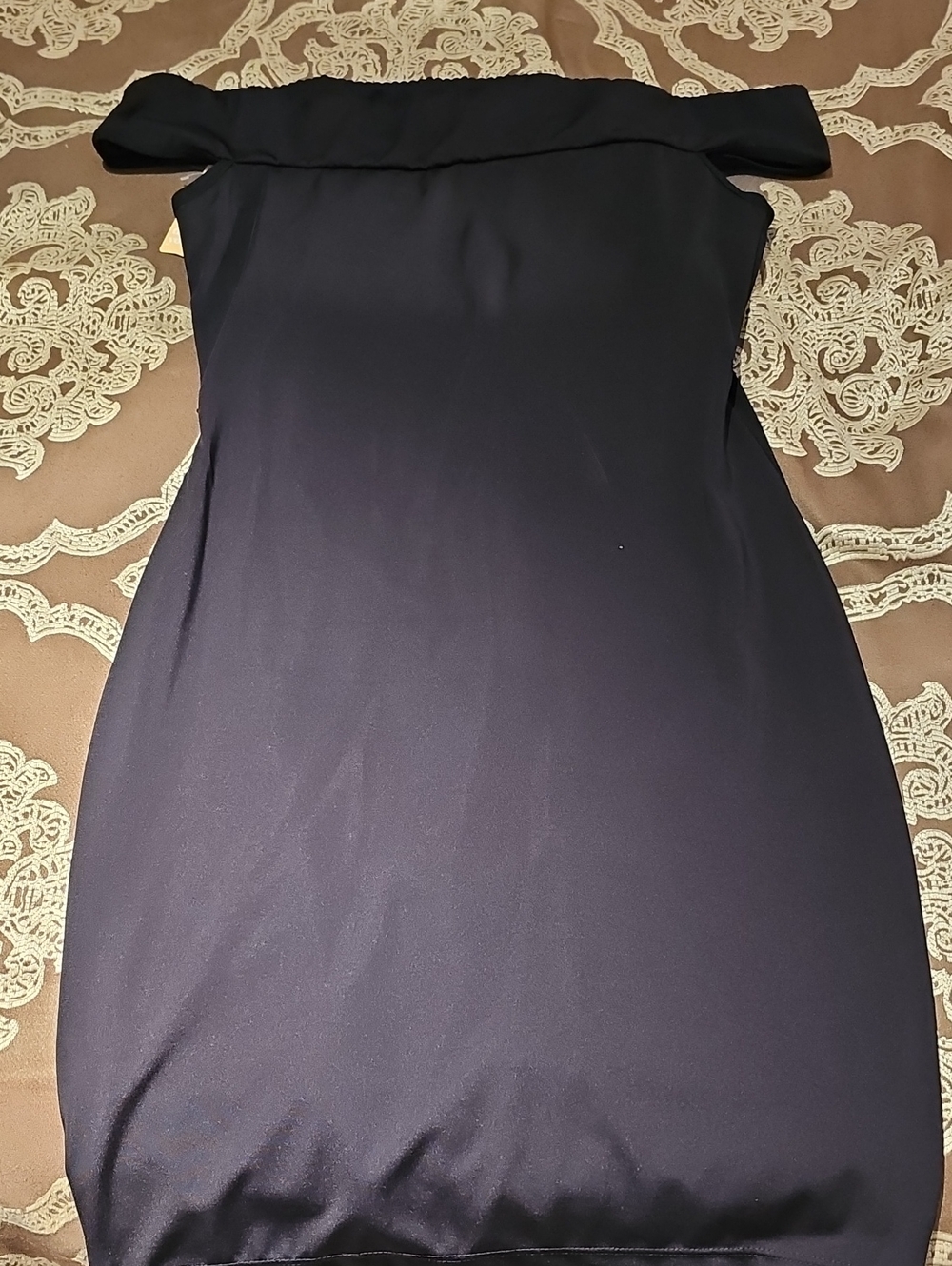 Strapless Navy Bodycon Dress